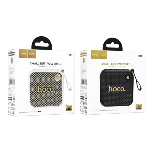 Hoco HT1 bezdrôtový Bluetooth reproduktor 8W 4 hodiny čierny - 7