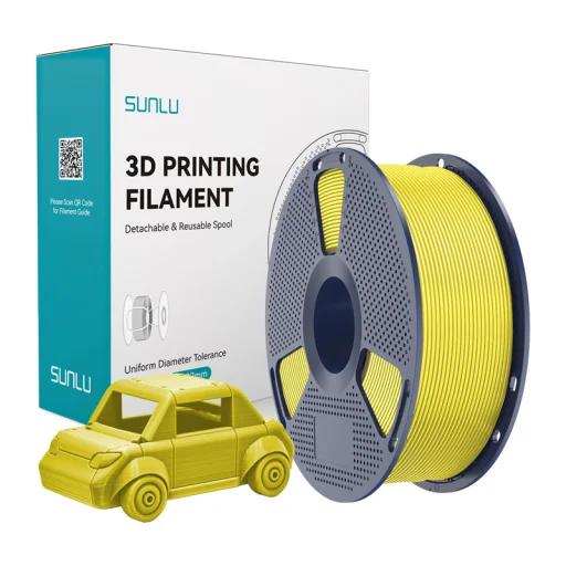 Sunlu PETG filament žltý - 1