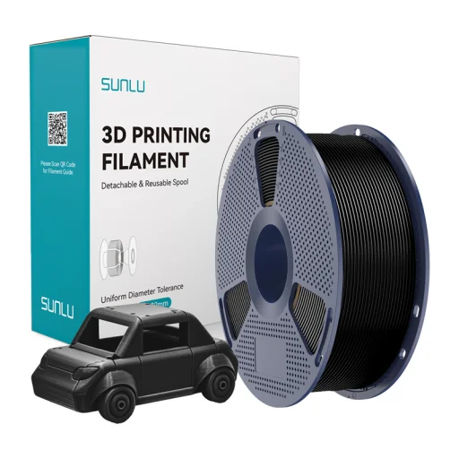 Sunlu PETG filament čierny - 1