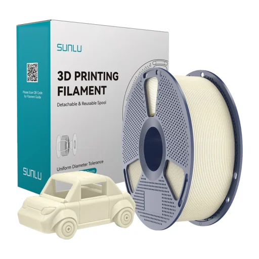Sunlu PETG filament kostná biela - 1