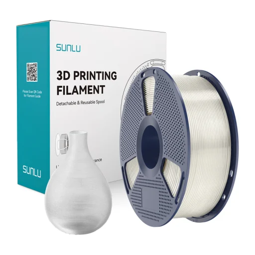 Sunlu PETG filament priehľadný - 1