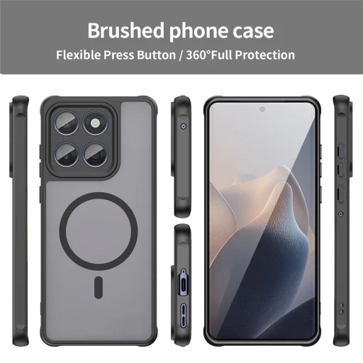 Motorola Signature čierne puzdro Techsuit HaloFrost II MagSafe - 3