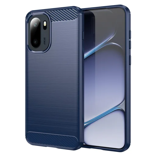 Modré puzdro Techsuit Carbon Silicone pre OnePlus 15R - 1