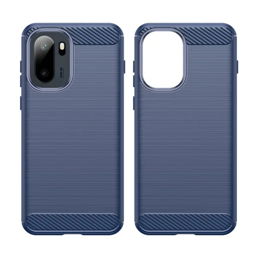 Modré puzdro Techsuit Carbon Silicone pre OnePlus 15R - 2