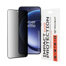 OnePlus 15R Fekete Techsuit 111D Privacy Full Glue üvegfólia