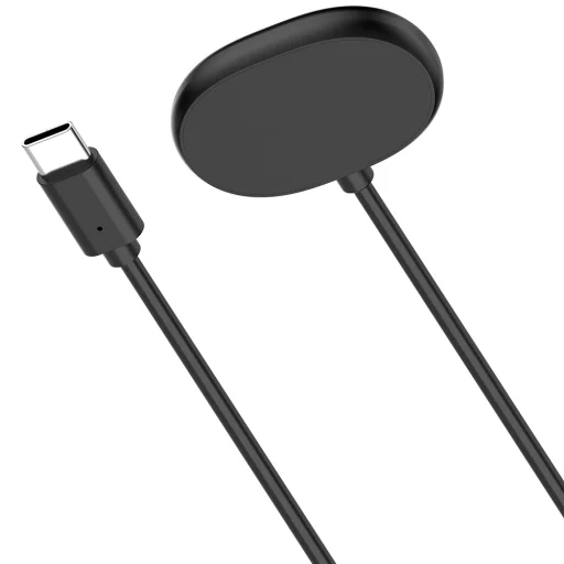 Bezdrôtový nabíjací kábel pre inteligentné hodinky Google Pixel Watch 4 Techsuit čierny (THPX) - 4