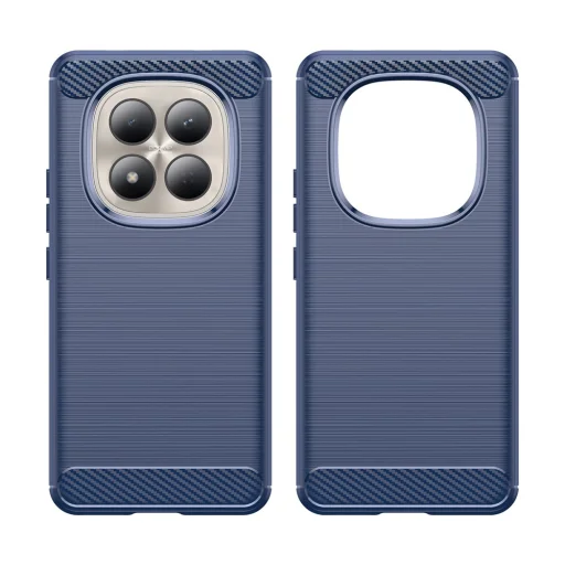 Xiaomi Redmi Note 15 Pro 4G modré puzdro Techsuit Carbon Silicone - 2