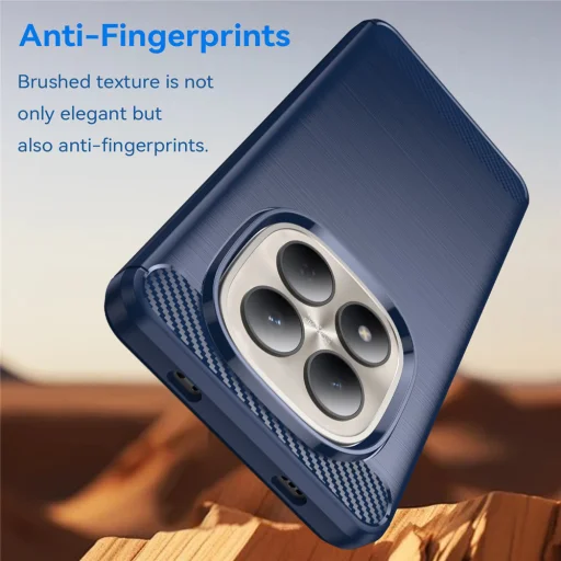 Xiaomi Redmi Note 15 Pro 4G Kék Techsuit Carbon Silicone tok - 5