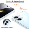 Xiaomi Poco X8 Pro Max Techsuit Nárazuvzdorný priehľadný silikónový kryt - Priehľadný thumbnail