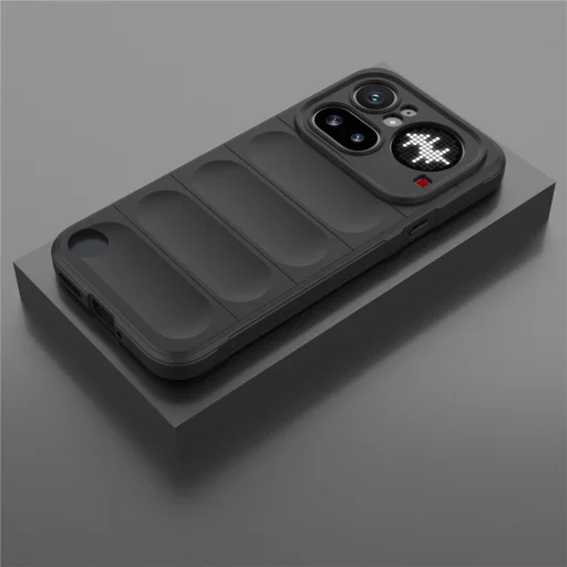 Nothing Phone 4a Pro čierne puzdro Techsuit Magic Shield - 6