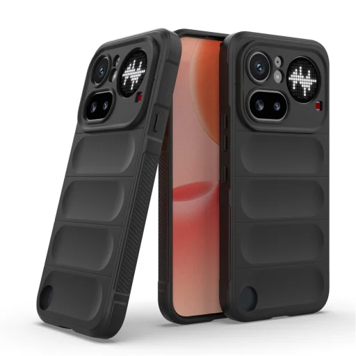 Nothing Phone 4a Pro čierne puzdro Techsuit Magic Shield - 2