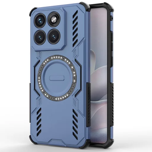 Puzdro Techsuit ArmorMag pre Motorola Edge 70 Fusion, modré - 1