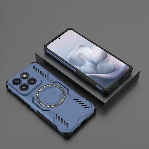 Puzdro Techsuit ArmorMag pre Motorola Edge 70 Fusion, modré - 5