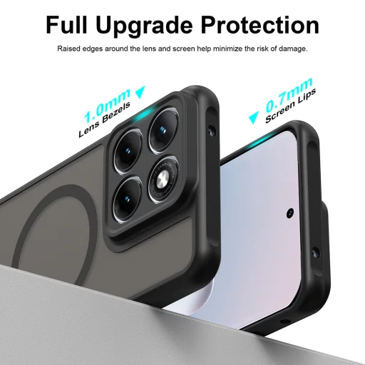 Motorola Edge 70 Fusion Fekete Techsuit HaloFrost II MagSafe tok - 6