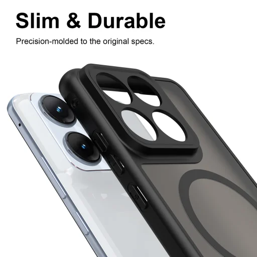 Motorola Edge 70 Fusion Fekete Techsuit HaloFrost II MagSafe tok - 3