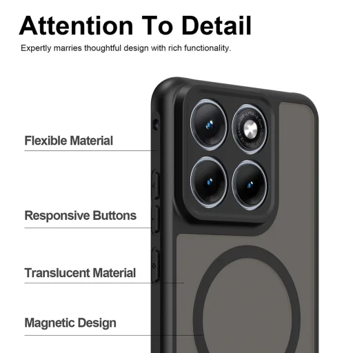 Motorola Edge 70 Fusion Fekete Techsuit HaloFrost II MagSafe tok - 4