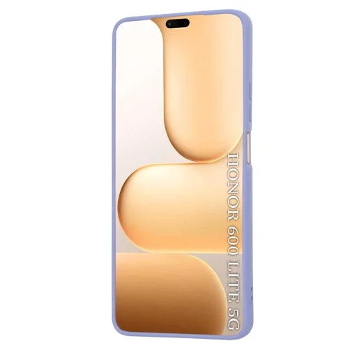 Honor 600 Lite svetlofialové puzdro Techsuit SoftFlex - 2