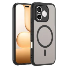 Honor 600 Lite Fekete Techsuit - HaloFrost II MagSafe tok