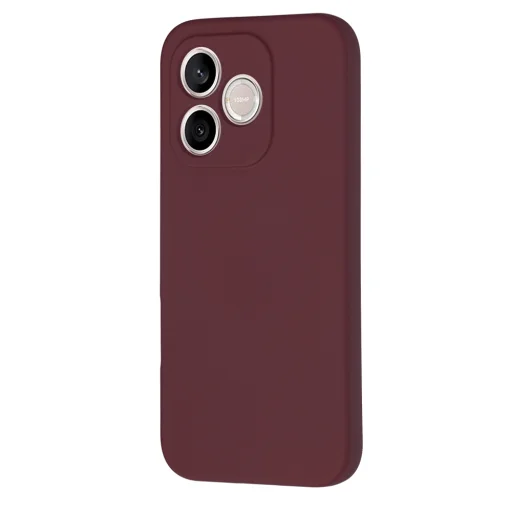 Honor 600 Lite Slivkovo červené puzdro Techsuit SoftFlex - 3
