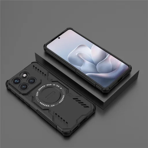 Motorola Edge 70 Fusion Fekete Techsuit ArmorMag tok - 5