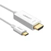 USB-C to HDMI video kábel UGREEN MM121, 1,5m, biely thumbnail
