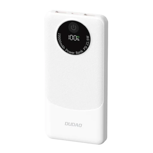 Powerbanka Dudao K12 10000mAh PD22.5W USB-A, USB-C - biela - 1
