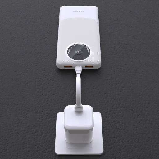Powerbanka Dudao K12 10000mAh PD22.5W USB-A, USB-C - biela - 4
