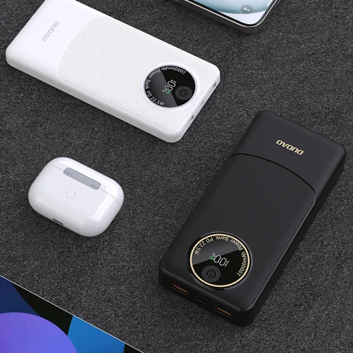 Powerbanka Dudao K12 10000mAh PD22.5W USB-A, USB-C - biela - 5