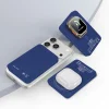 Blavec Power Bank 10000mAh BJ-04 Slim 13,5mm - Typ C - 22,5W magnetická Magsafe 3 v 1 (PBBJ04-MC10N) námornícka modrá sklo thumbnail