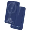 Blavec Power Bank 10000mAh BJ-04 Slim 13,5mm - Typ C - 22,5W magnetická Magsafe 3 v 1 (PBBJ04-MC10N) námornícka modrá sklo thumbnail
