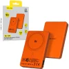 Blavec Power Bank 10000mAh BJ-05 Ultra rýchly 16mm - Type C - Qi2.2 25W + PD 45W magnetická indukcia Magsafe 2 v 1 (PBBJ05-QI22MC10O) oranžový hliník thumbnail