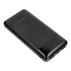 Charmast W2089 PD3.0 3A 22,5W 20000 mAh powerbanka so zabudovanými káblami USB-A / USB-C / Lightning / Micro USB čierna