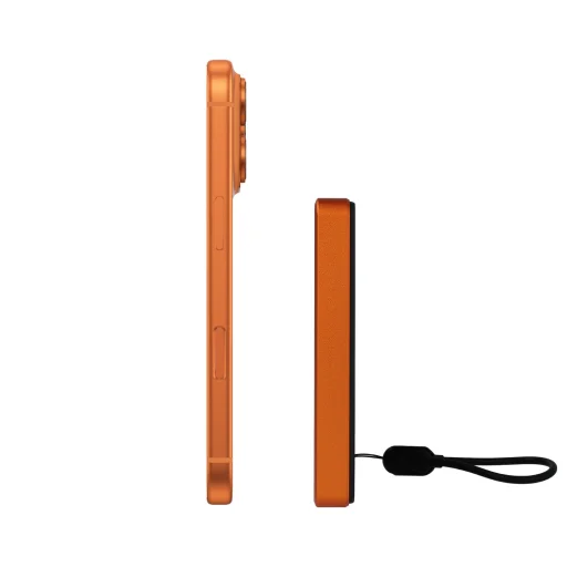 Blavec Power Bank 10000mAh BJ-03 Slim 13,5mm - Type C - 22,5W magnetic Magsafe 3 in 1 (PBBJ03-MC10O) orange aluminum - 3