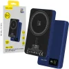 Blavec Power Bank 10000mAh BJ-03 Slim 13,5mm - Typ C - 22,5W magnetická MagSafe 3 v 1 (PBBJ03-MC10N) granátovomodrá hliníková thumbnail
