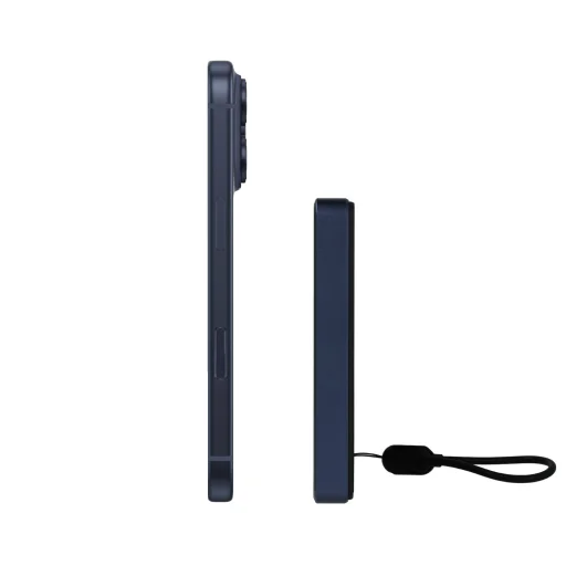 Blavec Power Bank 10000mAh BJ-03 Slim 13,5mm - Typ C - 22,5W magnetická MagSafe 3 v 1 (PBBJ03-MC10N) granátovomodrá hliníková - 3