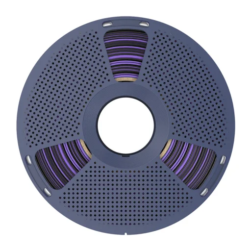 Sunlu PLA+ Silk kétszínű filament fekete-lila - 3