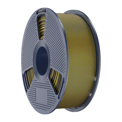 Sunlu PLA+ Silk kétszínű filament fekete-arany - 4