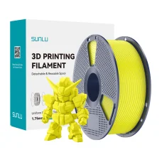 Sunlu PLA+ 2.0 žltý filament