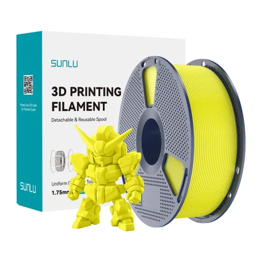 Sunlu PLA+ 2.0 sárga filament - 1