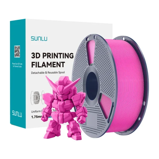 Sunlu PLA+ 2.0 filament do 3D tlačiarne purpurový - 3