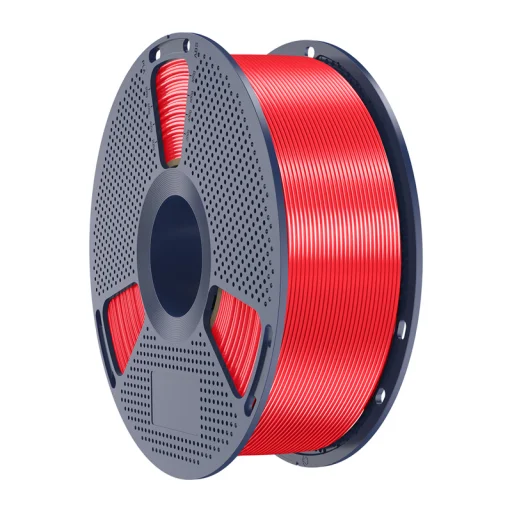 Sunlu PLA+ Silk piros filament - 4