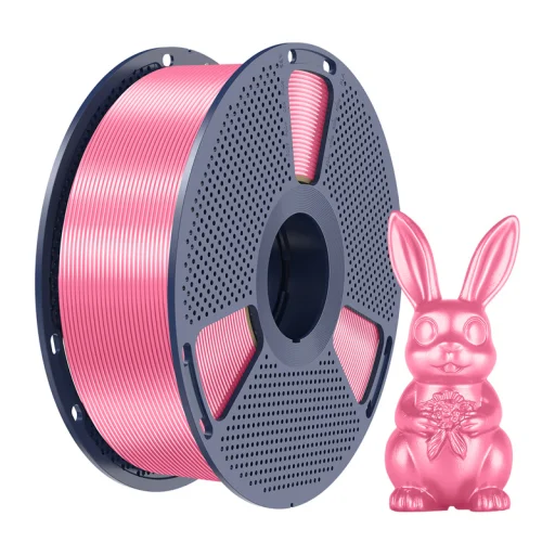 Sunlu Filament PLA+ Hodvábna ružová - 2