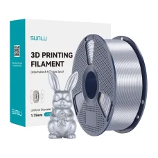 Sunlu PLA+ Silk filament (strieborný)