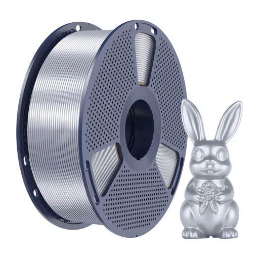 Sunlu PLA+ Silk filament (strieborný) - 2