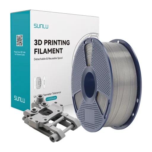 Sunlu ABS filament strieborný - 1
