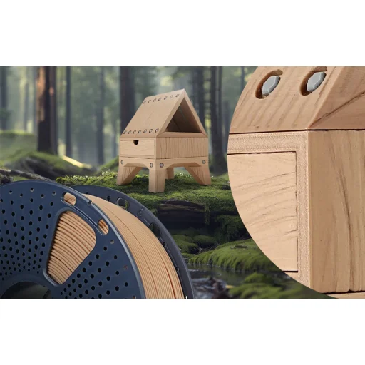 SUNLU fa filament diófa - 9