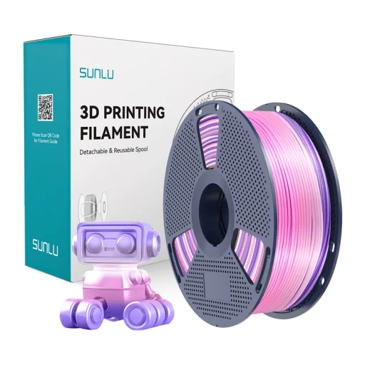 Sunlu PLA+ hodvábny dúhový 03 filament - 1