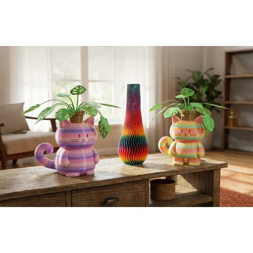 Sunlu Filament PLA+ Silk Rainbow 06 - 8