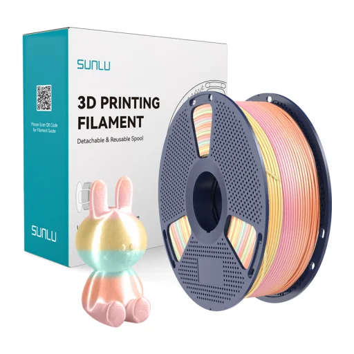 Sunlu PLA+ selyem szivárvány 05 filament - 1