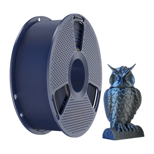 Sunlu Filament PLA+ Selyem Két színű Fekete-Kék - 1